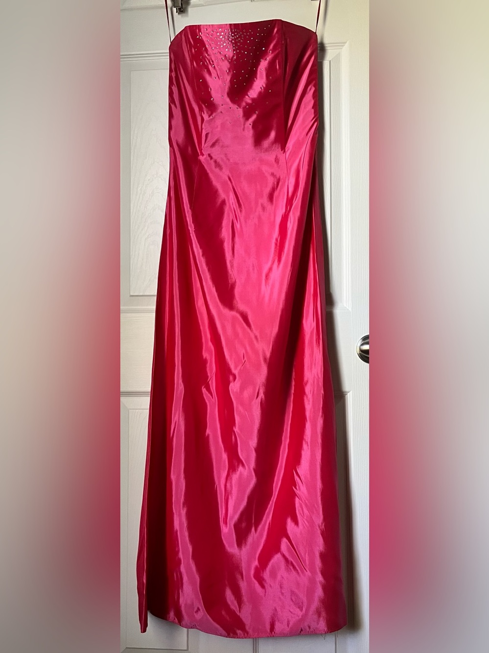Jessica McClintock Gunne Sax Millenium 2000 Hot Pink Dress